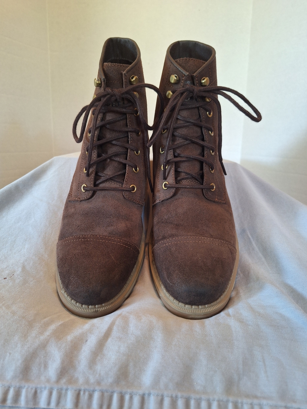 Sorel Mens Madison II Chore Boot Tobacco Sz 11 Waterproof